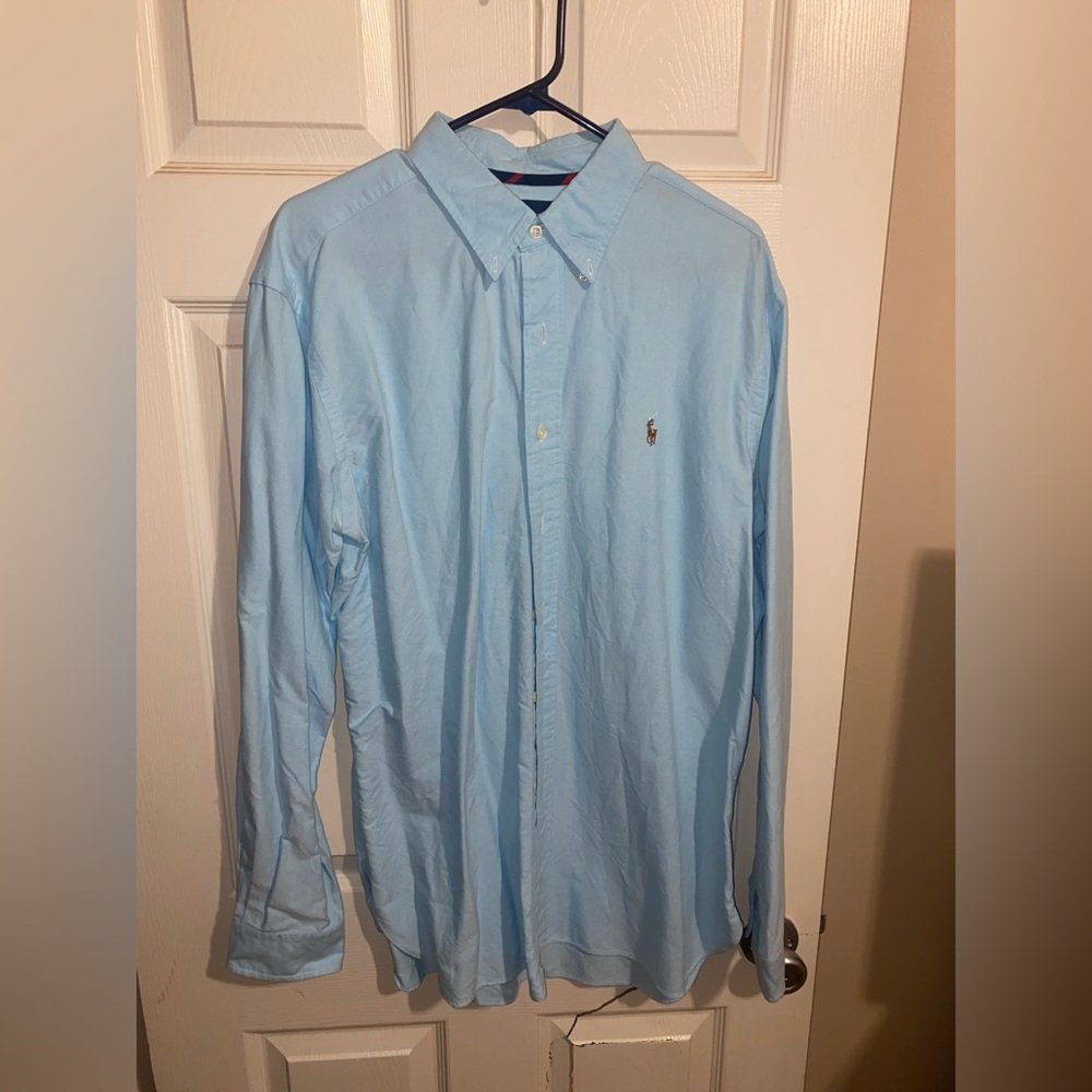 Polo Ralph Lauren Oxford Polo Size L.